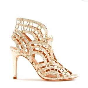 Joie Cage Leah Lace Up Heels